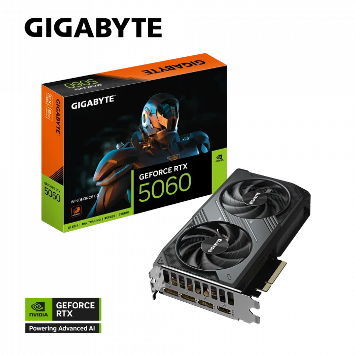 GIGABYTE RTX5060Ti GV-N506TWF2MAX OC-16GD 16GB Nvidia RTX5060Ti GDDR7 128bit HDMI 3xDP 16x Ekran Kartı