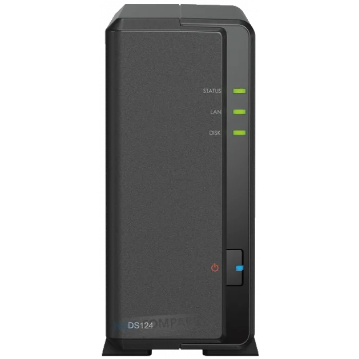 SYNOLOGY DiskStation DS124 1GB 1x3.5 Disk Yuvalı RAID(0) NAS Server