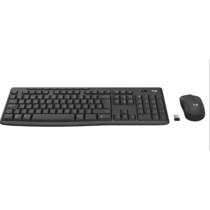 LOGITECH MK370 Q Türkçe Kablosuz Siyah Kurumsal Klavye+ Mouse
