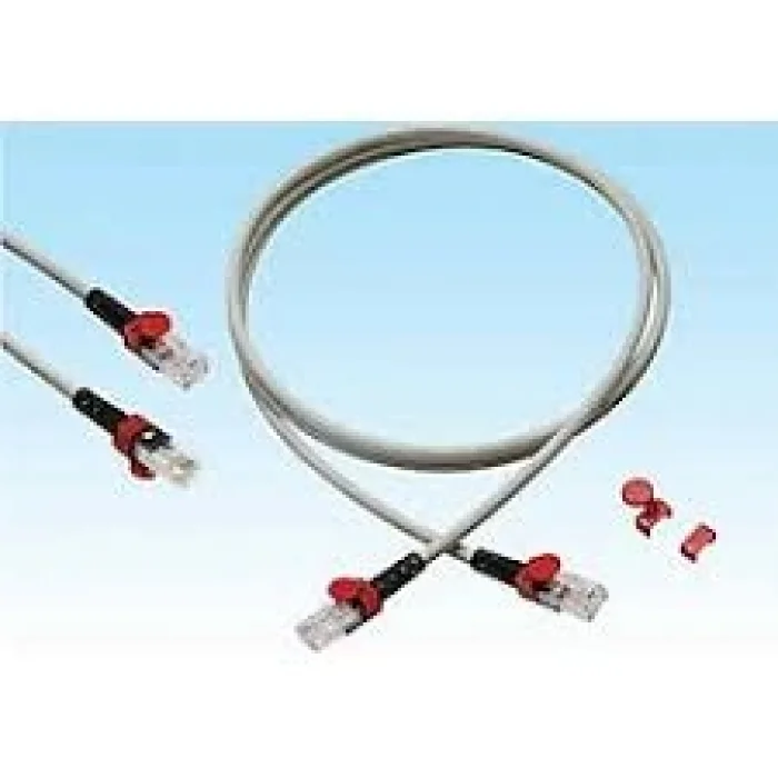 HCS T06-00420-106 CAT6 UTP LSZH 1 Metre Gri Patch Cord