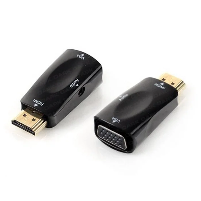 DARK DK-HD-AHDMIXVGA2 HDMI to VGA +SES Dönüştürücü