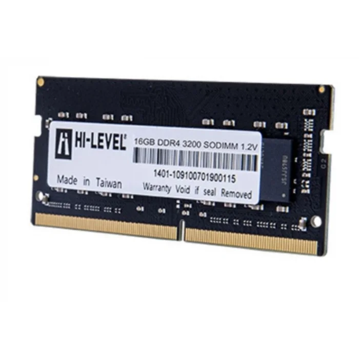 HI-LEVEL HLV-SOPC25600D4/16G 16GB (Tek Parça) DDR4 3200Mhz Notebook Bellek