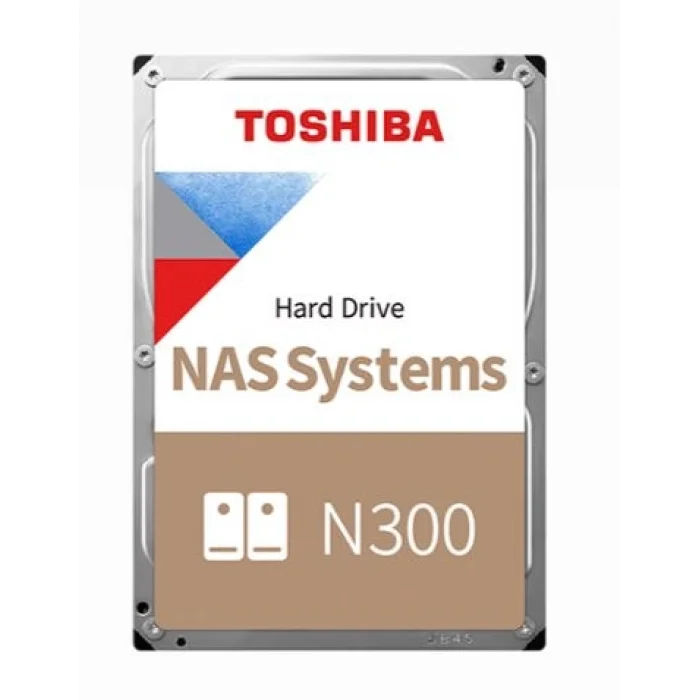 TOSHIBA HDWG51CUZSVA N300 3.5 12TB 7200rpm 512MB SATA 7/24 NAS Harddisk