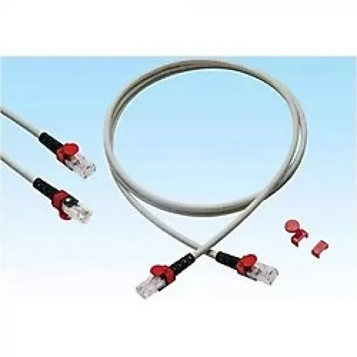 HCS T6A-00480-201 CAT6A S/FTP 2 Metre Gri/Lszh Patch Cord
