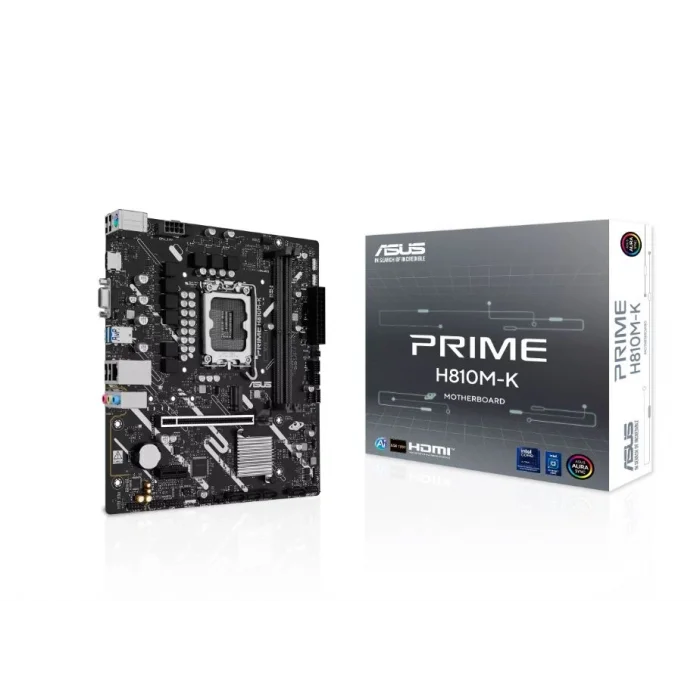 ASUS PRIME H810M-K H810 DDR5 (Vga Yok) GLan mATX HD M2 1851p Anakart