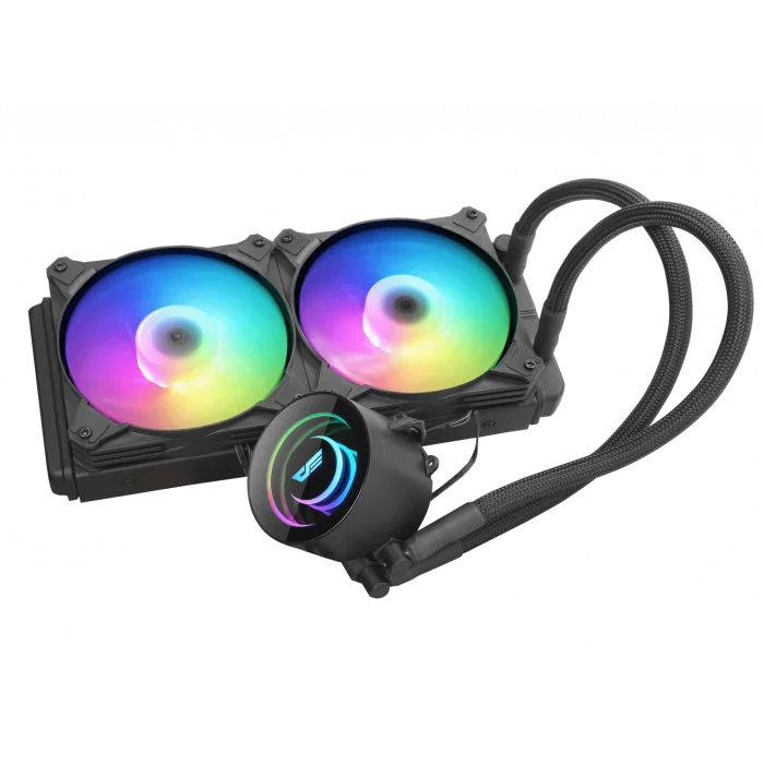 AIGO DX240 V2.6 1700/1851/1200/AM5/ 240 mm ARGB Siyah Sivi Sogutma