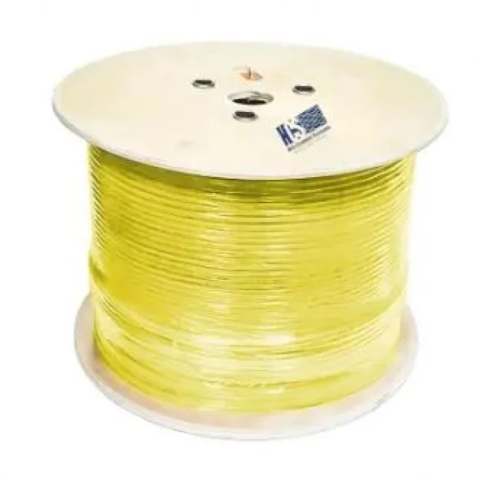 HCS H06-00402-DP8-FV0000 CAT6 UTP 500 Metre Sarı/Lszh Network Kablosu