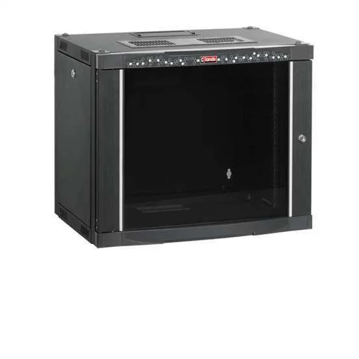 LANDE LN-PR20U6060-BL-121 20U 60x60 Dikili Tip Bos Kabinet (Siyah )