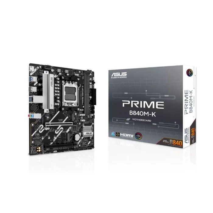 ASUS PRIME B840M-K B840 DDR5 (Vga Yok) GLan 2.5G ATX HD M2 AM5 AMD Anakart