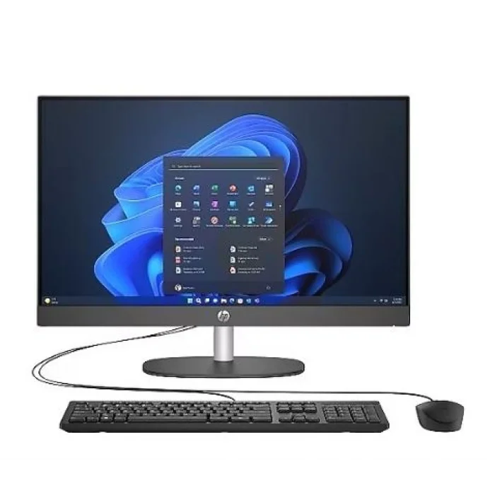 HP ProOne 240 G10 D36C6ET Ultra 7-155U 16GB 512GB SSD O/B Iris Xe 23.8 Siyah DOS All in One PC