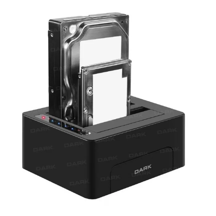 DARK DK-AC-DSD26C 2.5 ve 3.5 USB 3.0 Siyah SATA Offline ile Klon Destekli Docking Station