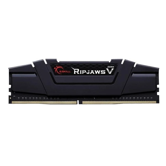 GSKILL F4-3200C16S-16GVK 16GB (Tek Parça) DDR4 3200Mhz RipjawsV Siyah PC Bellek