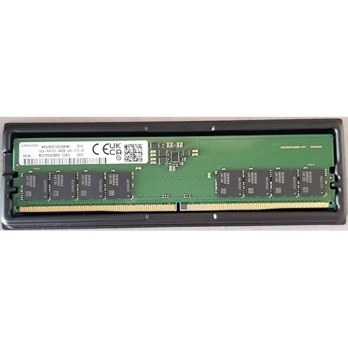 SAMSUNG M323R2GA3BB0-CQKOD 16GB (Tek Parça) 4800Mhz DDR5 PC Bellek