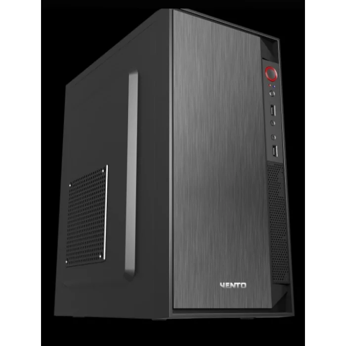 VENTO VS119S 400W Siyah Mini Tower M-ATX Kasa