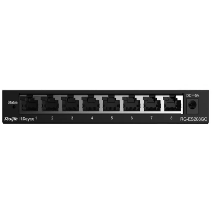 RUIJIE-REYEE RG-ES208GC 8 Port Gbit Yönetilebilir (L2) Switch