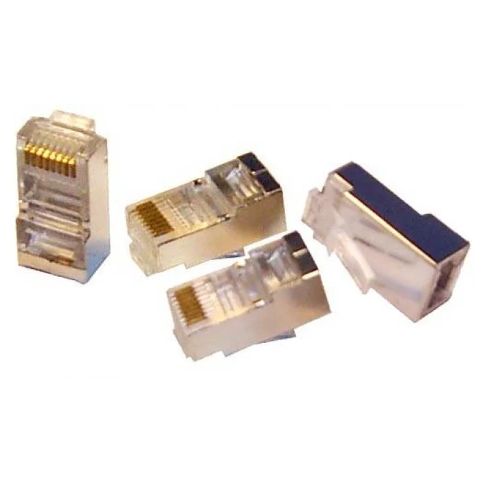 S-LINK SL-M66 CAT6 FTP Metal Konnektör 100 lü paket