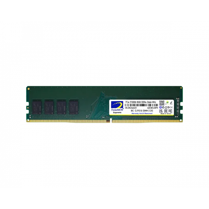 TWINMOS MDD48GB2666D 8GB DDR4 2666Mhz PC Bellek
