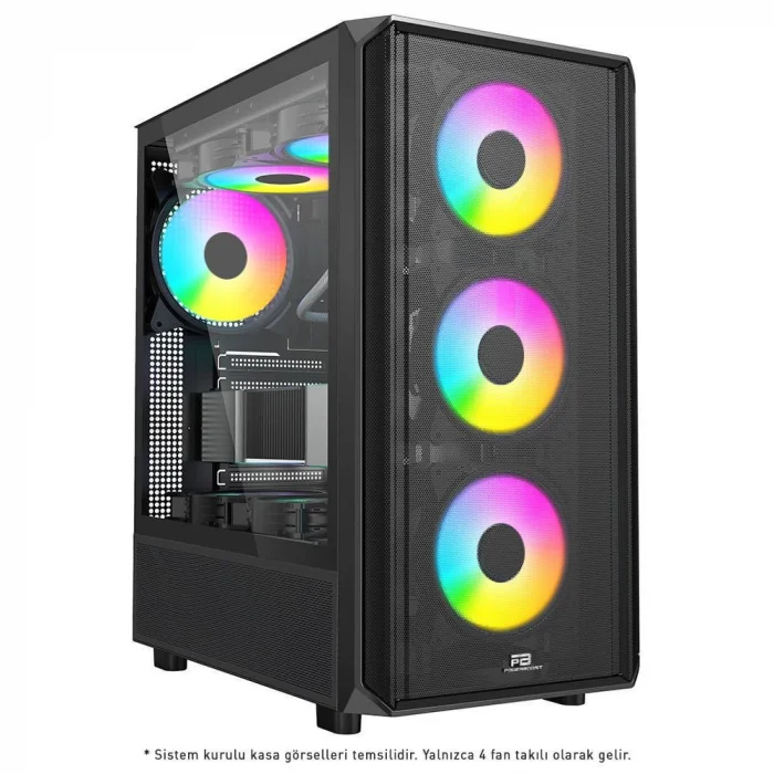 POWER BOOST JBST-PBP3602BB 850W 80+ Bronze Siyah Mid Tower ATX Kasa