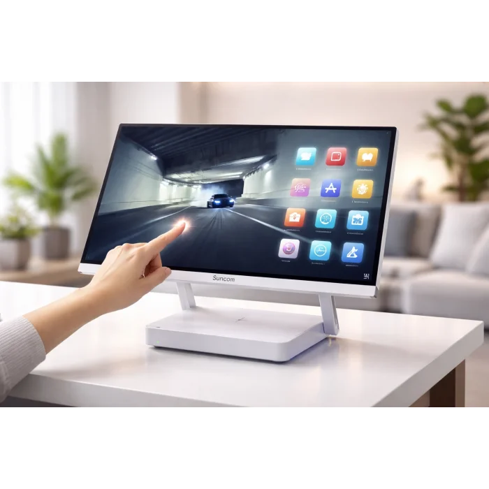 SUNCOM Touch SCA-132T i7-13650H 16GB 512GB SSD O/B Dokunmatik 27 Beyaz DOS All in One PC Bataryalı