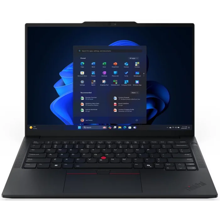 LENOVO ThinkPad E14 G7 21SX007CTX Ultra 7-255H 16GB 512GB SSD O/B Intel Arc 140T 14 DOS Siyah Notebook