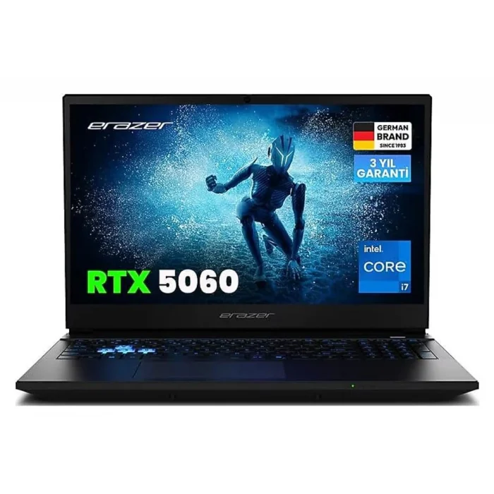 ERAZER Deputy 15 P1 MD600004 i7-13620H 16GB 1TB SSD 8gb RTX5060 15.6 DOS Notebook
