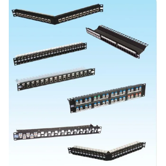 HCS P00-02450-1U 24 Port CAT6 UTP Boş Patch Panel