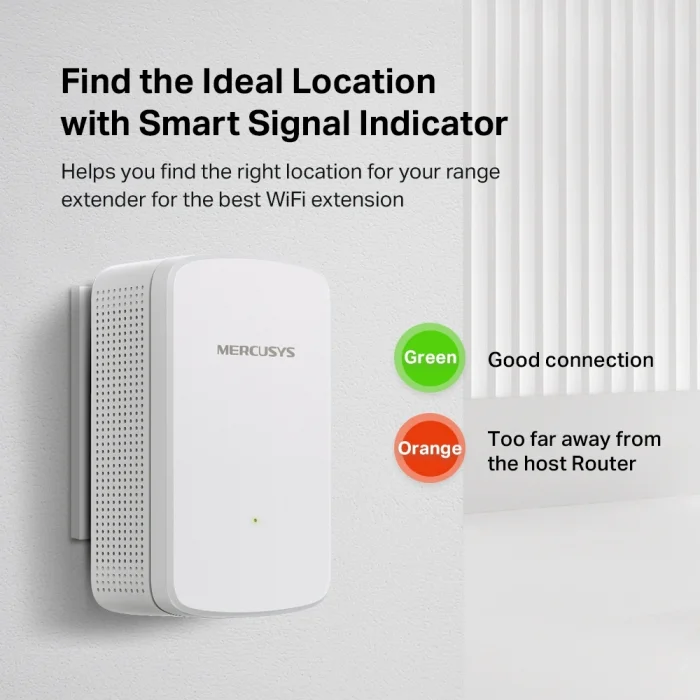 TP-LINK MERCUSYS ME10 1xMbit port 300 Mbps Wi-Fi Menzil Genişletici