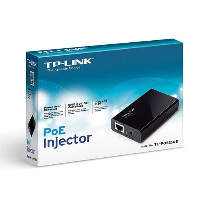 TP-LINK OMADA TL-POE150S 2 Port Gigabit 15.4W PoE Adaptör
