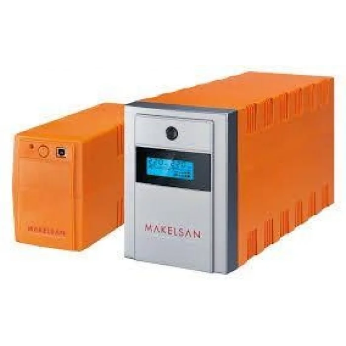MAKELSAN LION 1500 VA (2x12V 9AH Akü ) Line Interactive 5/10 dk UPS