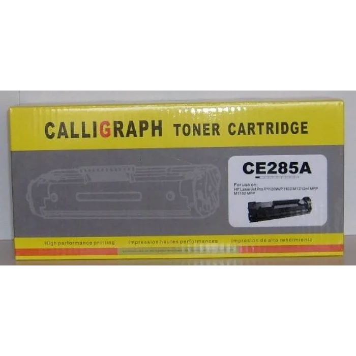 CALLIGRAPH M.CE285A HP P1102 CANON 6030 (1600 SAYFA) Siyah Toner