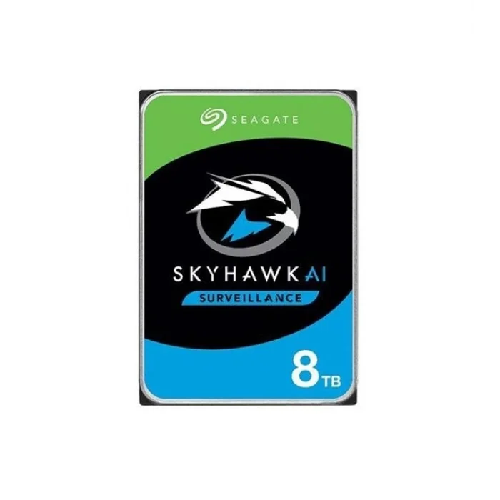 SEAGATE ST8000VE001 SKYHAWK 3.5 8TB 7200rpm 256mb SATA (2 Yil Garanti) 7/24 Harddisk