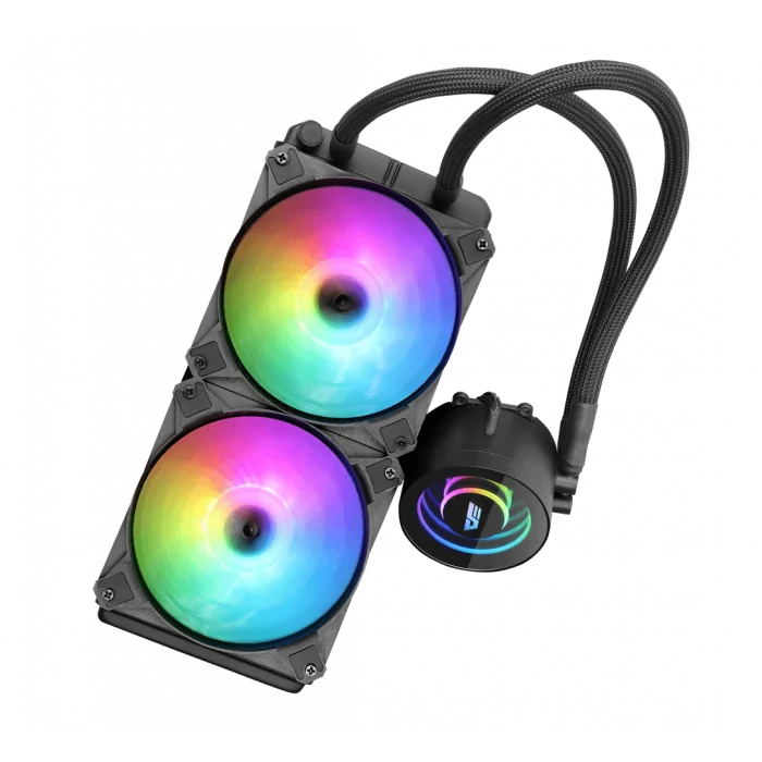 AIGO DX240 V2.6 1700/1851/1200/AM5/ 240 mm ARGB Siyah Sivi Sogutma
