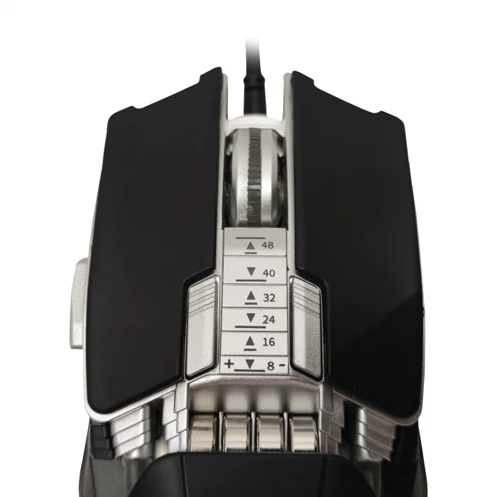 QUADRO DP-480 USB siyah RGB Oyuncu Mouse