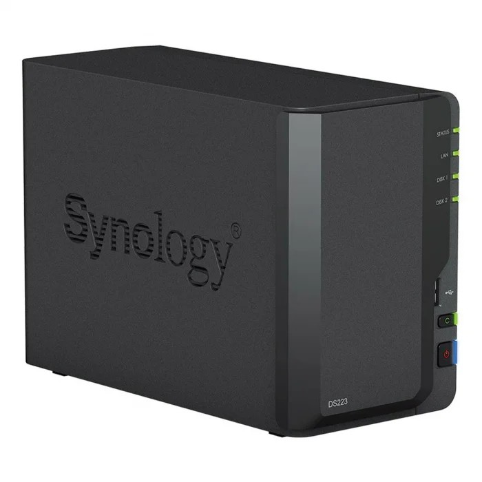 SYNOLOGY DiskStation DS223 512MB 2 X 3,5 SATA Destegi RAID(1-0-5-6-10) NAS Server