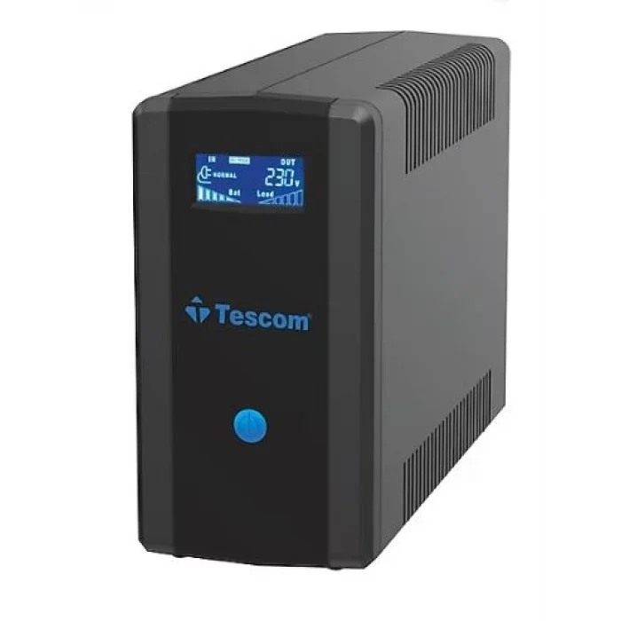 TESCOM LEOAP 1500 VA (2x12V 9AH Akü ) Line Interactive 5/10 dk UPS