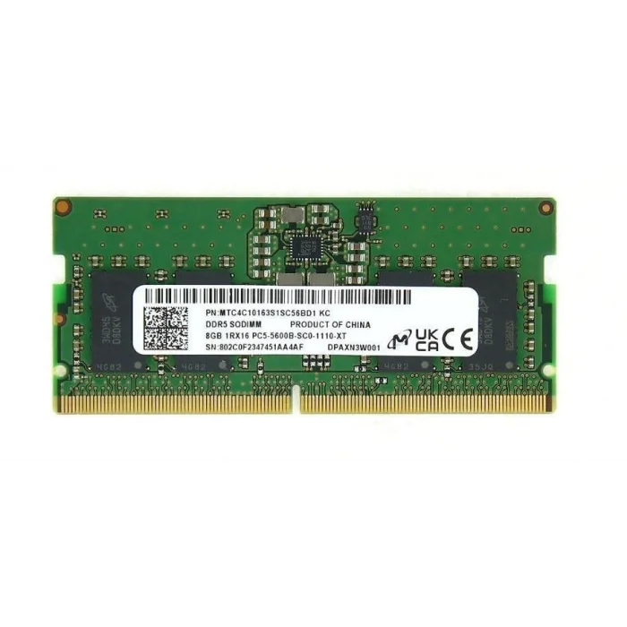 MICRON MTC4C10163SC56BD1 8GB DDR5 5600MHz Notebook Bellek Bulk