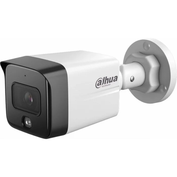 DAHUA HFW1431TC1-SA-0360B-S6 1/27 CMOS 4MP 3.6 mm POE Sesli Bullet Starlight IP Güvenlik Kamera