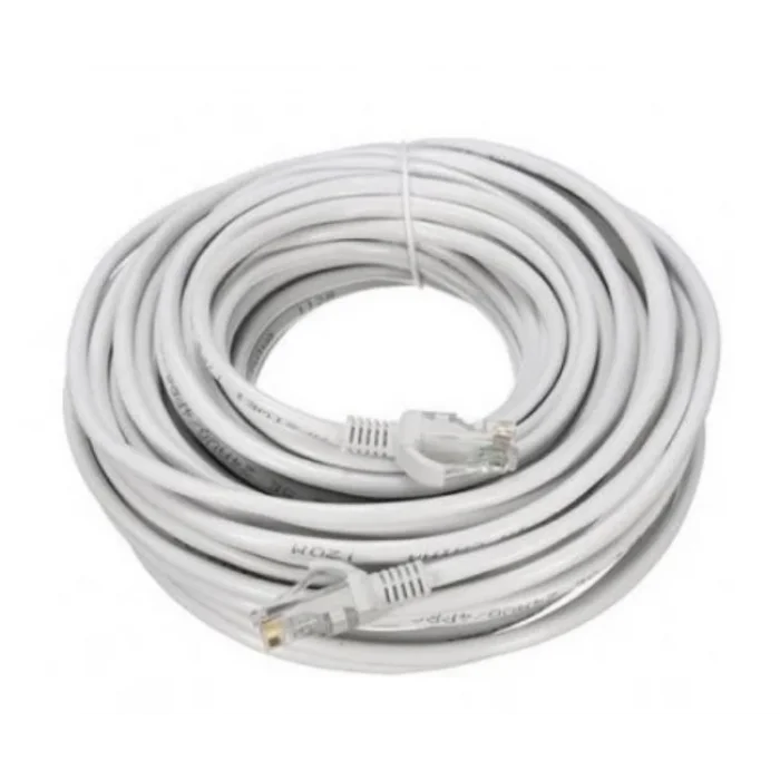 ODS 02R45R45C6UJ1W10A CAT6 UTP LSZH BAKIR 10 Metre Beyaz Patch Cord