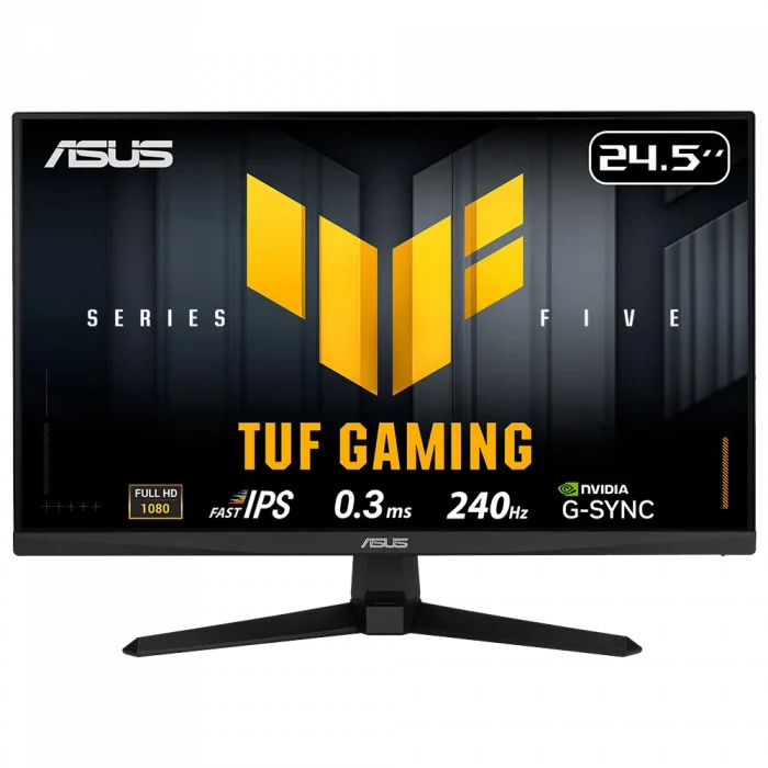 ASUS VG259QM5A TUF GAMING 24.5 LED IPS 0.3ms 240Hz 1920x1080 FullHD 2x HDMI 1xDP Multimedya (Vesa)FreePre Sync G-SYNC S