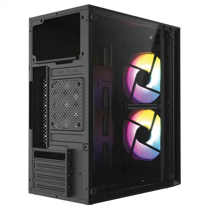 FRISBY FC-8970G 300W Siyah Gaming Kasa Mini Tower M-ATX Kasa