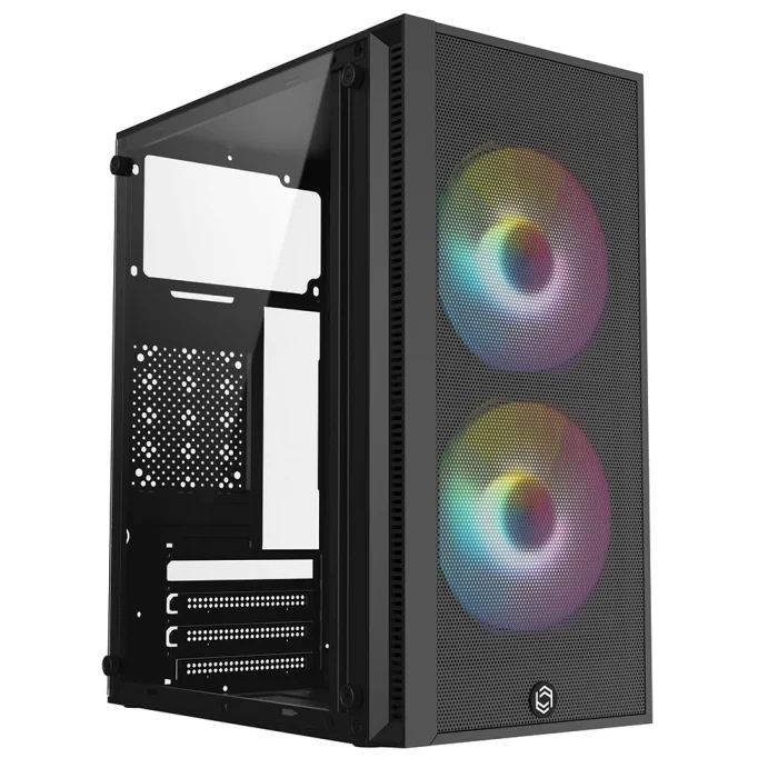 FRISBY FC-8970G 300W Siyah Gaming Kasa Mini Tower M-ATX Kasa