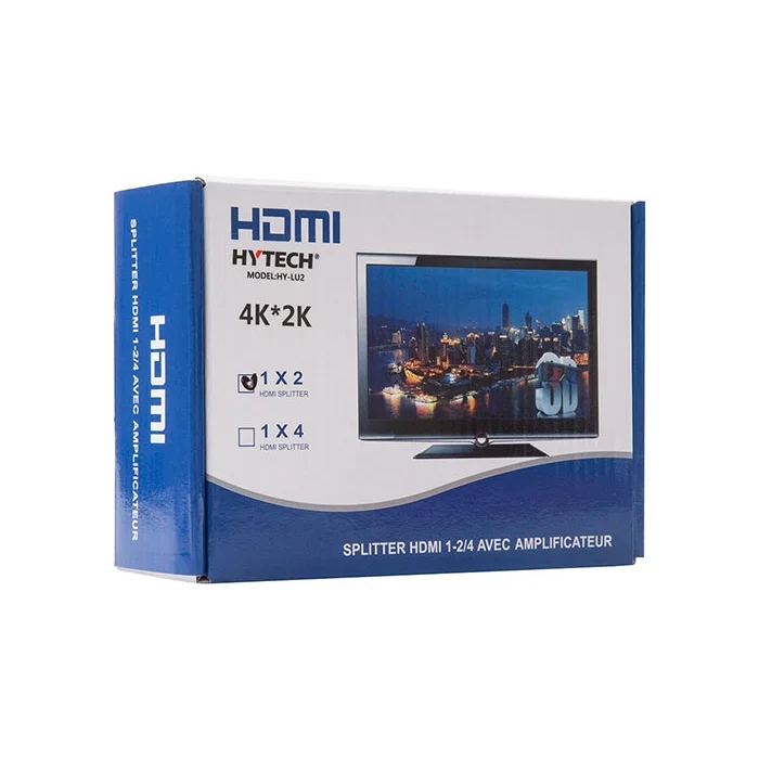 HYTECH HY-LU2 2 Port 4K*2K HDMI Splitter (Çoklayici)
