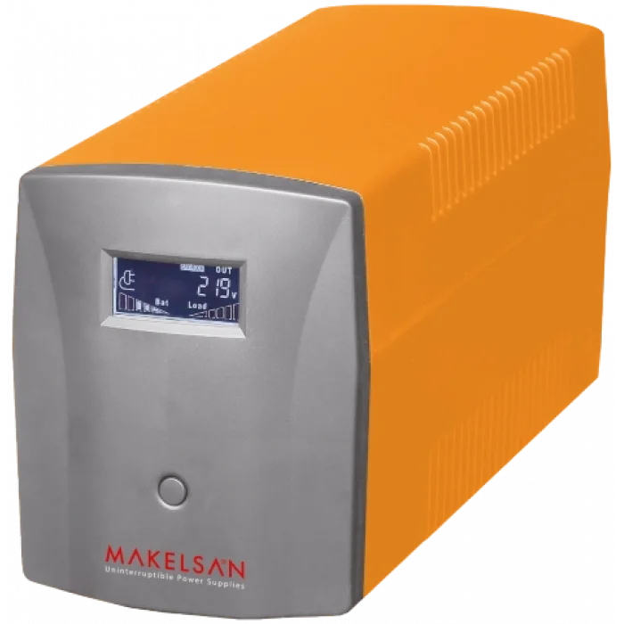 MAKELSAN LION 1500 VA (2x12V 9AH Akü ) Line Interactive 5/10 dk UPS