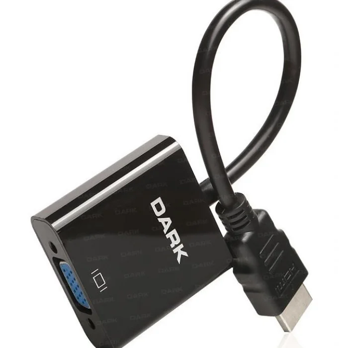 DARK DK-HD-AHDMIXVGA HDMI to VGA +SES Dönüstürücü