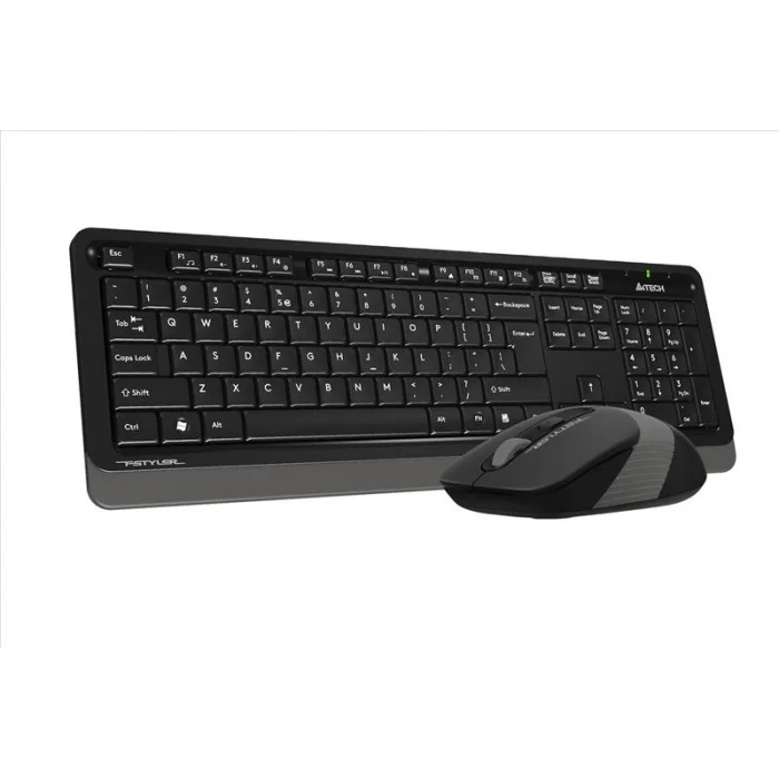 A4 TECH FG1010 Q Türkçe Kablosuz Gri 2000dpi Klavye+ Mouse