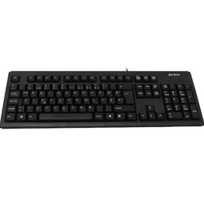 A4 TECH KM-720F F Türkçe USB Standart Siyah Klavye