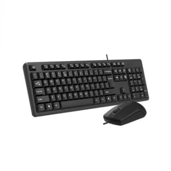 A4 TECH KR-3330 Q Türkçe USB Standart Siyah Klavye+ Mouse