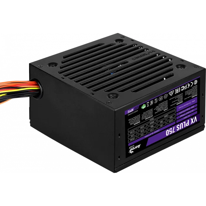 AEROCOOL AE-VXP750 750W Power Supply Aktif PFC