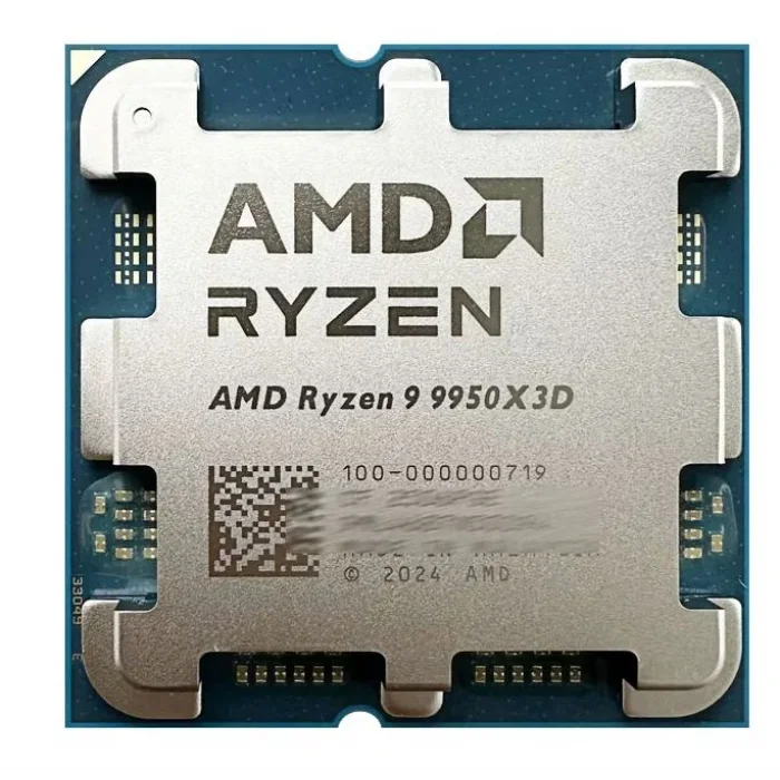 AMD Ryzen 9 9950X3D (16 Çekirdek) Up to 5.7 GHz 128mb AM5 İşlemci Tray (Fansız)