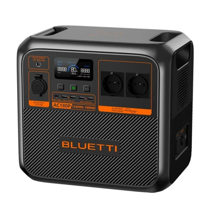 BLUETTI AC180P 1800W 1440WH TAŞINABİLİR GÜÇ İSTASYONU